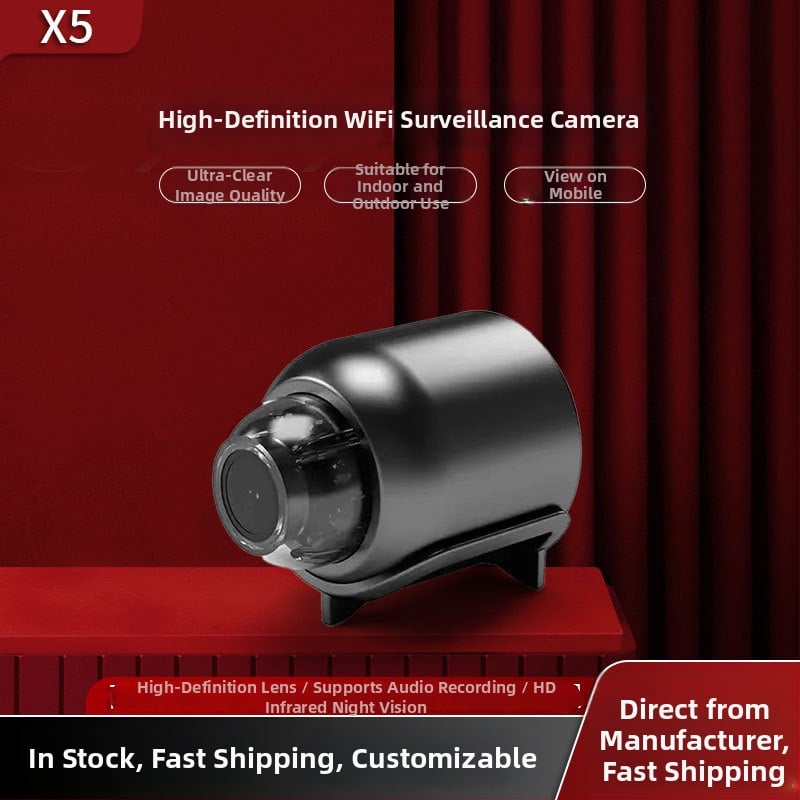 IP kamera X5 1080P, objektív 3.6mm, teplota -25°C až 60°C, IR dosah 10m, vnútorné aj vonkajšie použitie