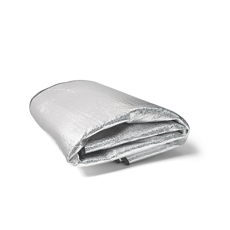 Kamping podloga za piknik, vodootporna i otporna na vlagu, PVC aluminijski film, 500 g, model: vodootporna i otporna na vlagu, za mnoge osobe