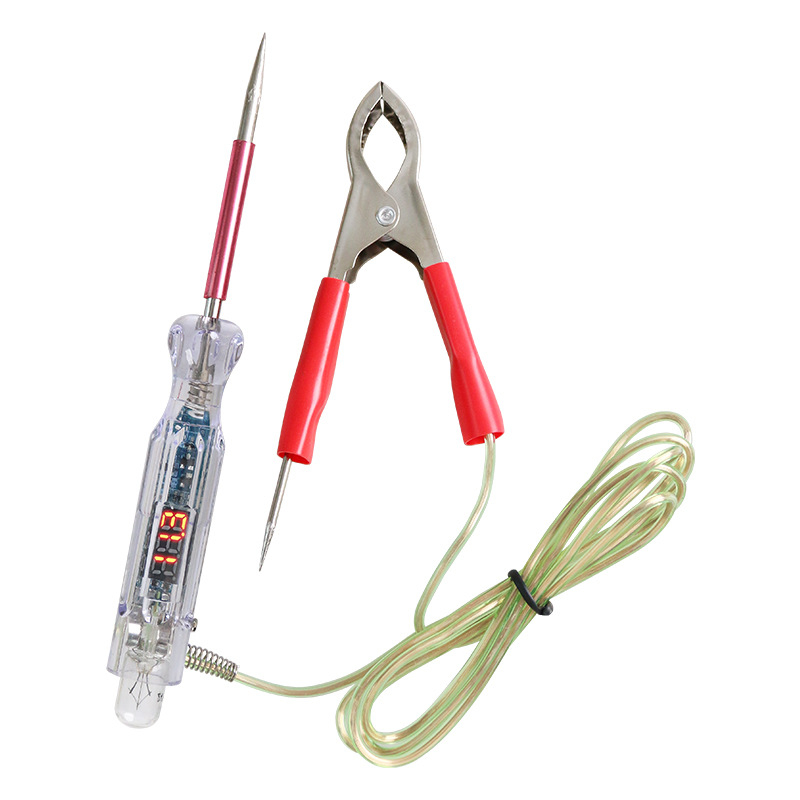 Automobilsko električno testno pero s LED indikatorom, višenamjenska detekcija signala brzine i indukcije krutog osovinskog, raspon 3-48V