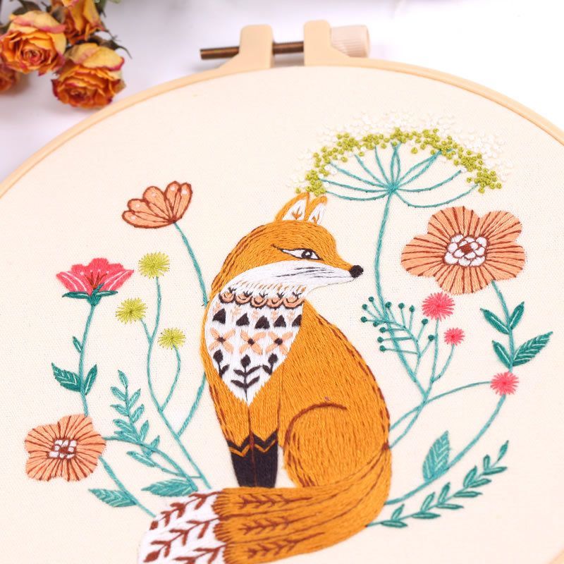 Početnički set za križno vezenje sa Su embroidery – DIY paket materijala