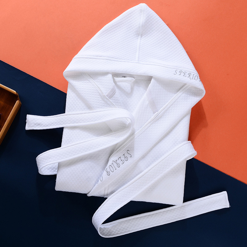 Halat za kupanje od 100% pamuka, unisex, dugi kroj, proljetno razdoblje, težina 1000 g
