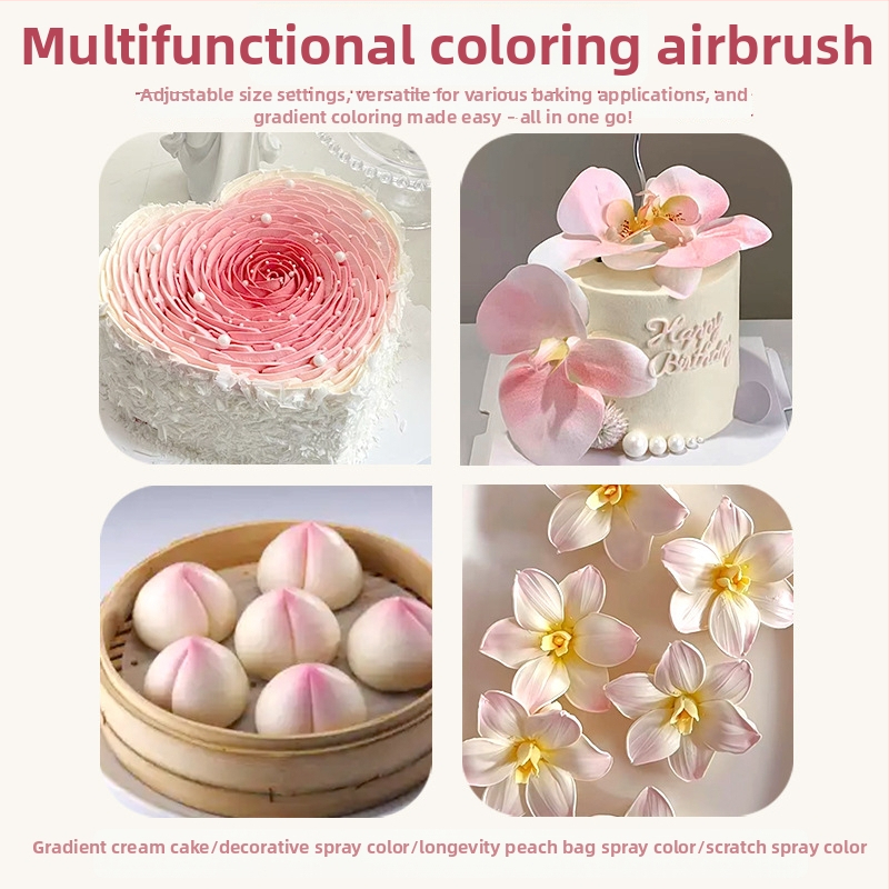 Pekársky sprej pištoľ Ten Color Life; Značka: Ten Color Life; Pôvod: Čína; Kategória: pekársky sprej pištol