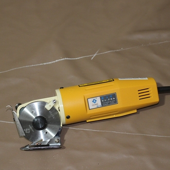 Lejiang Foarfece electrice 70A, manuale, lamă rotundă pentru tăierea hainelor, textile și piele, 240V
