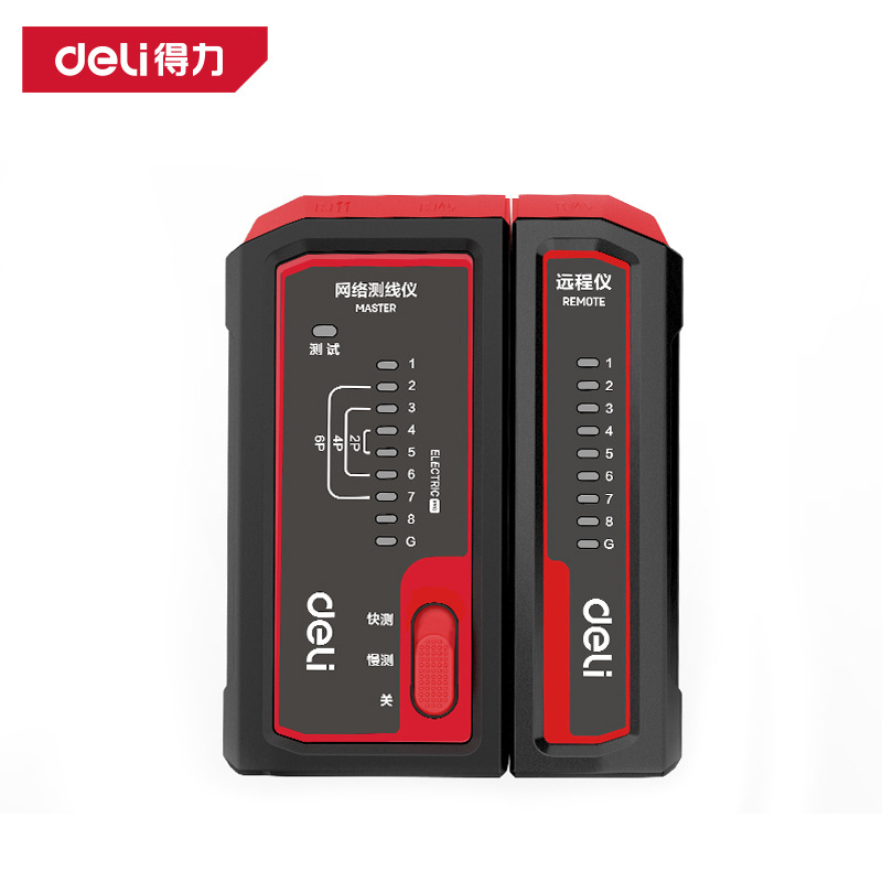 Deli DL8401 Tester mrežnih kablova i telefonskih linija