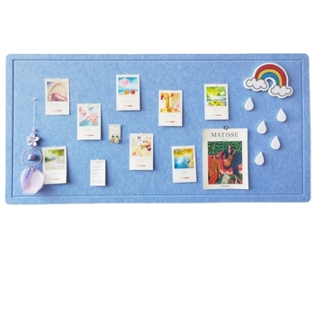 Óvoda művészeti kiállító táblája – Öntapadós filc tábla, nordic stílus, poliészter rost, szobrászat és nyomtatás