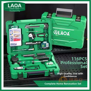 LA101207 116-dielny súbor nástrojov pre domácu opravu – demontážne nástroje, Old a, PC materiál