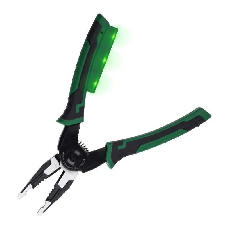 Clește pentru cabluri cu capete interschimbabile 6 în 1 pentru electricieni — clește cu capete multiple, dezizolator de cabluri, foarfă pentru tablă