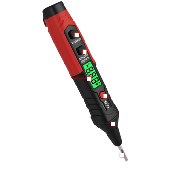 HT96A tester napona s glasovnim upozorenjem, senzorom, digitalnim zaslonom, 6V-390V za električare