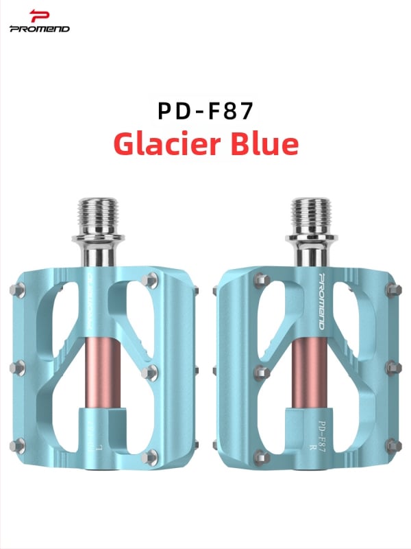 Promend Pd-F87 Alumiiniumist sulamist ultra-kerged kokkupanduvad pedaalid mägi- ja teel sõidavatele jalgratastele Cr-Mo teljega
