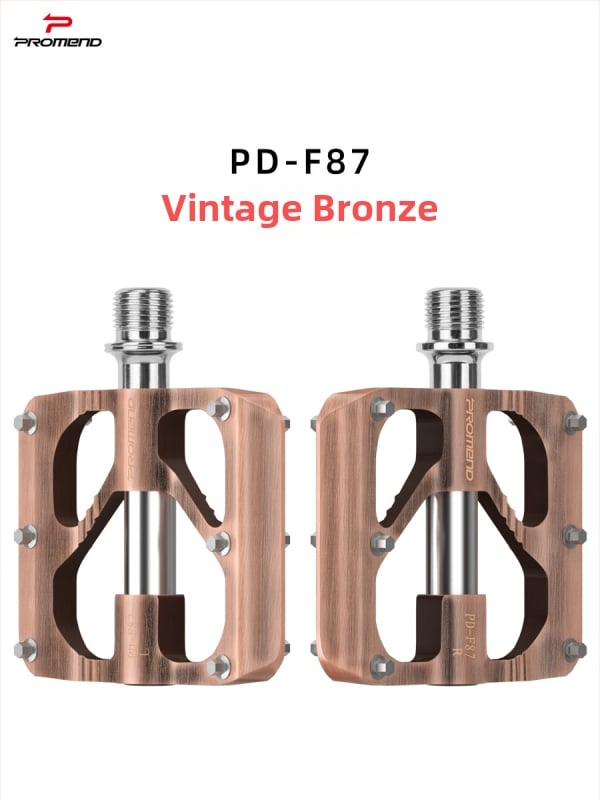 Promend Pd-F87 Alumiiniumist sulamist ultra-kerged kokkupanduvad pedaalid mägi- ja teel sõidavatele jalgratastele Cr-Mo teljega