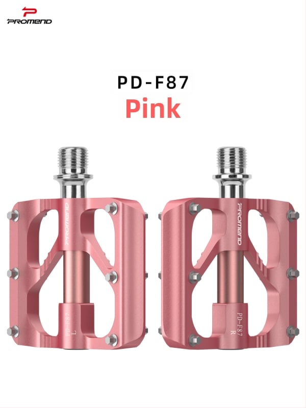 Promend Pd-F87 Alumiiniumist sulamist ultra-kerged kokkupanduvad pedaalid mägi- ja teel sõidavatele jalgratastele Cr-Mo teljega