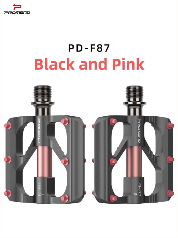 Promend Pd-F87 Alumiiniumist sulamist ultra-kerged kokkupanduvad pedaalid mägi- ja teel sõidavatele jalgratastele Cr-Mo teljega