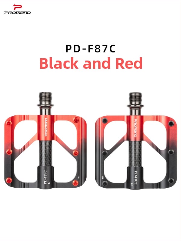 Promend Pd-F87 Alumiiniumist sulamist ultra-kerged kokkupanduvad pedaalid mägi- ja teel sõidavatele jalgratastele Cr-Mo teljega