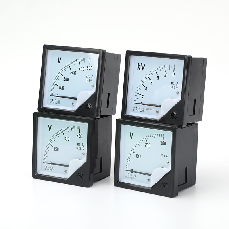 6C2 DC измервател за ток и напрежение, вход 50-75 mV, диапазон до 300 V, измерване на честота (Hz), цифров дисплей