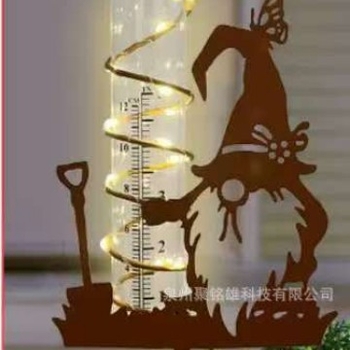 Solarna božićna lampa od željeza – vanjska lampa sa zemaljskim čepom, LED 0,5W, 1,2V, 6–12 sati, model D355