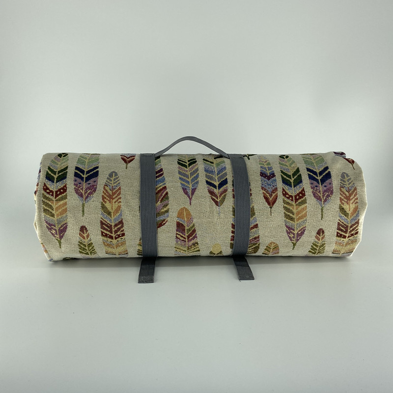 SweetTrip Vastagított piknik matrac kempinghez és a strandra - nedvességálló, pamut szálak által színzett anyag, 2000 g, modell ds121212, több személyes használatra