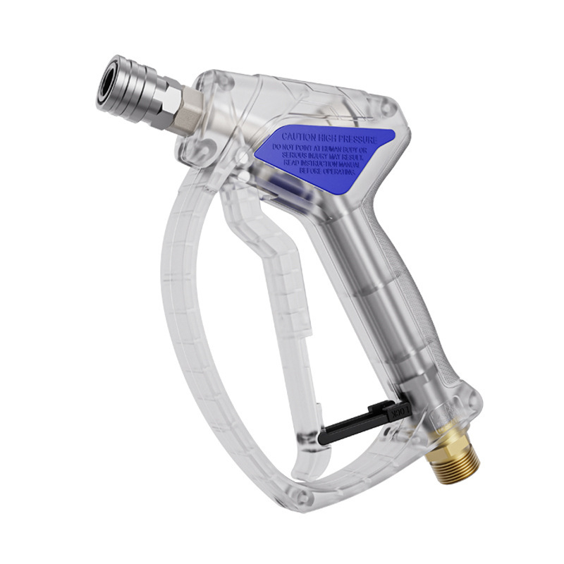 Πιστόλι νερού υψηλής πίεσης για πλύσιμο αυτοκινήτων, κεφαλή από ανοξείδωτο ατσάλι, 1/4 γρήγορη σύνδεση, πίεση 4060 psi, απόσταση ψεκασμού 1–15 μ