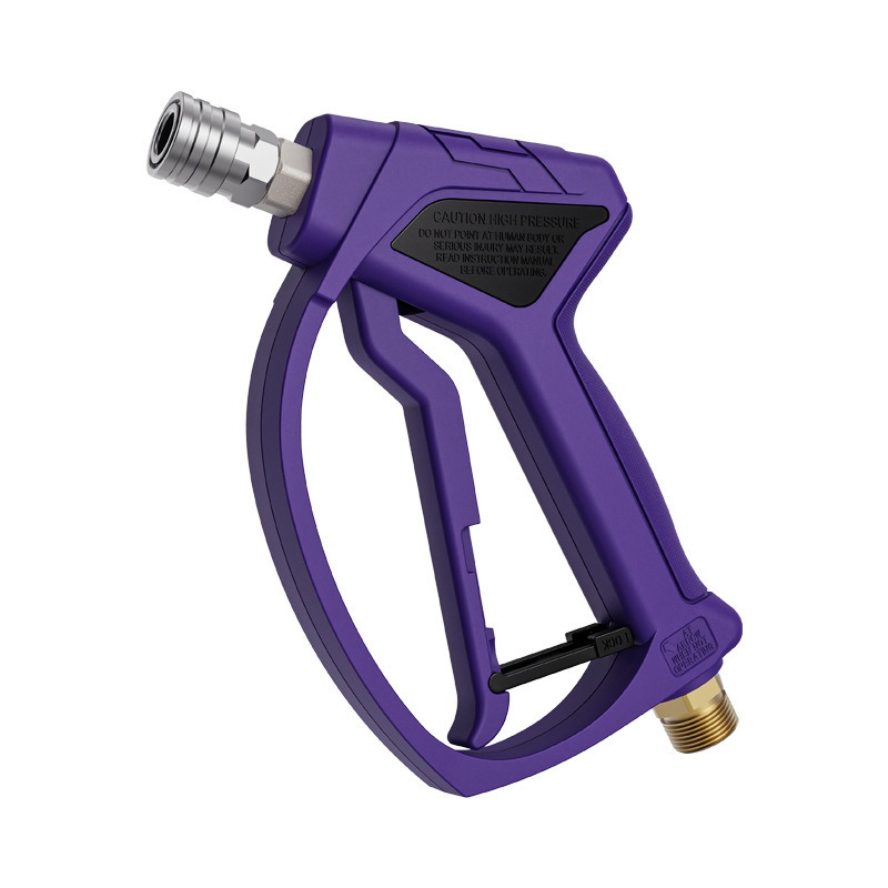 Πιστόλι νερού υψηλής πίεσης για πλύσιμο αυτοκινήτων, κεφαλή από ανοξείδωτο ατσάλι, 1/4 γρήγορη σύνδεση, πίεση 4060 psi, απόσταση ψεκασμού 1–15 μ