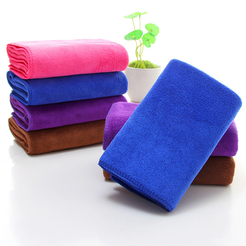 Sanhao debeli mikrovlaknasti ručnik, 80% poliester + 20% poliamid, 150D, pile rez s kukičnim rubom, oko 105 g, ručnik/za lice, prilagodljivo postupanje