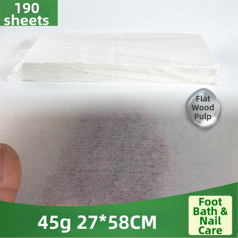 Jednokratna krpa za stopala za pedikuru i kupanje – materijal: tkanina, jednofarbni uzorak, zaštita od prašine, mogućnost obrade i prilagodbe