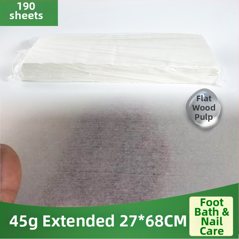 Jednokratna krpa za stopala za pedikuru i kupanje – materijal: tkanina, jednofarbni uzorak, zaštita od prašine, mogućnost obrade i prilagodbe