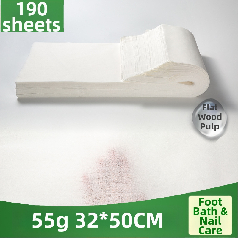 Jednokratna krpa za stopala za pedikuru i kupanje – materijal: tkanina, jednofarbni uzorak, zaštita od prašine, mogućnost obrade i prilagodbe