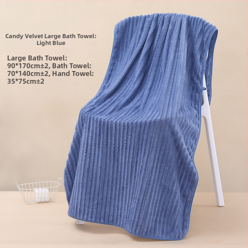 Kúpeľný uterák z coral fleece, 300–400 g, 150D priadza, spracovanie: olemovanie, vyrezaný velúr, jednoduché väzby