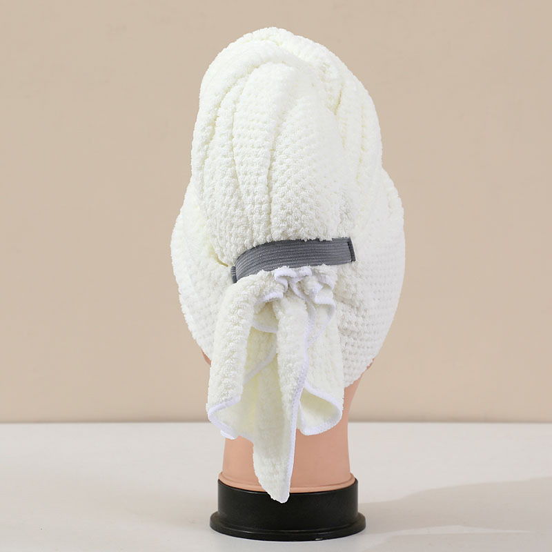 Μονοκόμματη κάλυμμα για στέγνωμα μαλλιών από φλίς κοραλλιού, με υψηλή απορρόφηση και γρήγορο στέγνωμα, βάρος 140–169 g