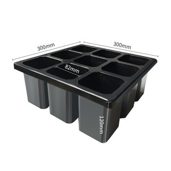 Zidni ormarić za ručnike i skladište za autopraonicu i kozmetički salon, plastični