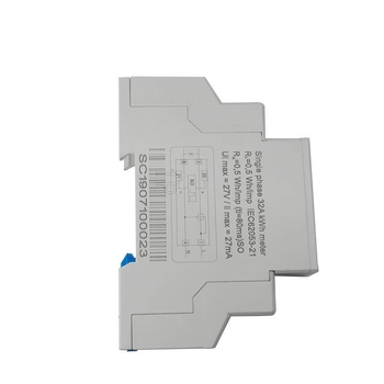 Zjxwei contor electric montat pe șină, cu afișaj LCD, ampermetru și voltmetru