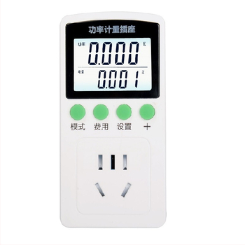 Coward domáci energetický monitor so zásuvkou na meranie – meria napätie, prúd a výkon; číslicový displej; 50 Hz.