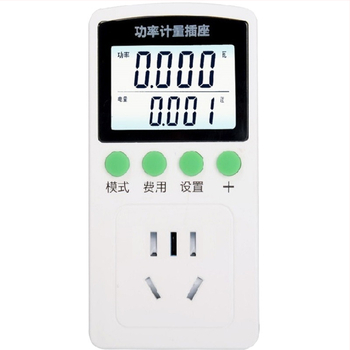 Coward domáci energetický monitor so zásuvkou na meranie – meria napätie, prúd a výkon; číslicový displej; 50 Hz.