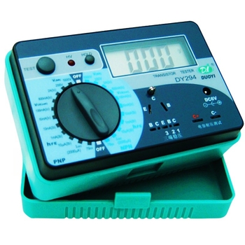 DY294 Digitális tranzisztor DC-paraméter teszter 2- és 3 terminálú eszközökhöz