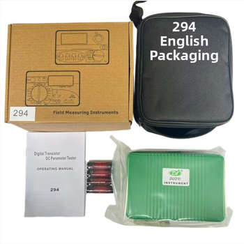 DY294 Digitálny tester DC parametrov pre tranzistory a FET, určený pre zariadenia so 2 a 3 terminálmi