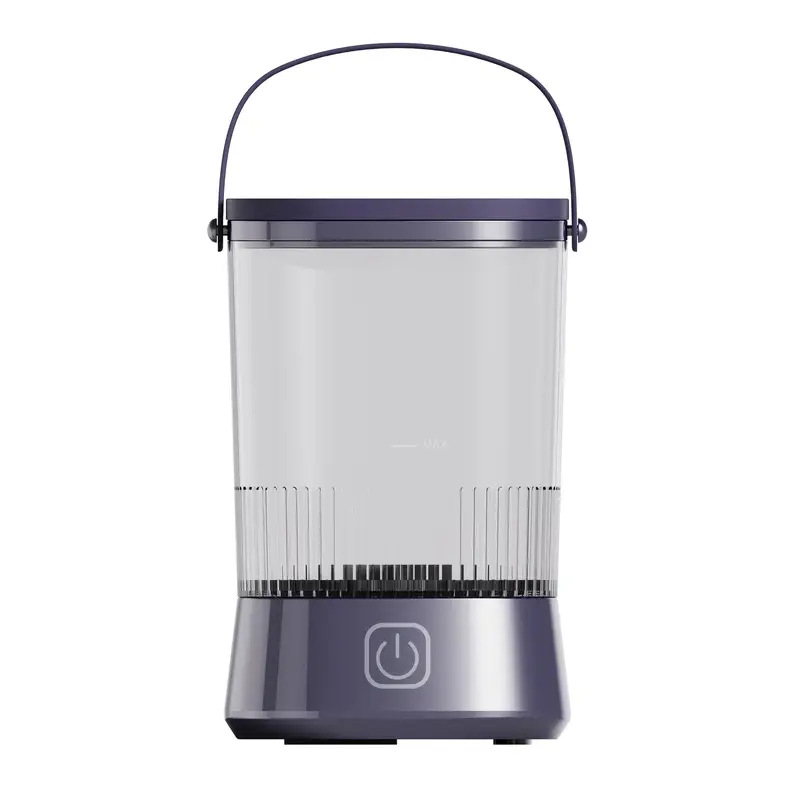 Elektromos sminkecset tisztító vödrös kialakítás, kéz nélküli használat, 300 ml kapacitás