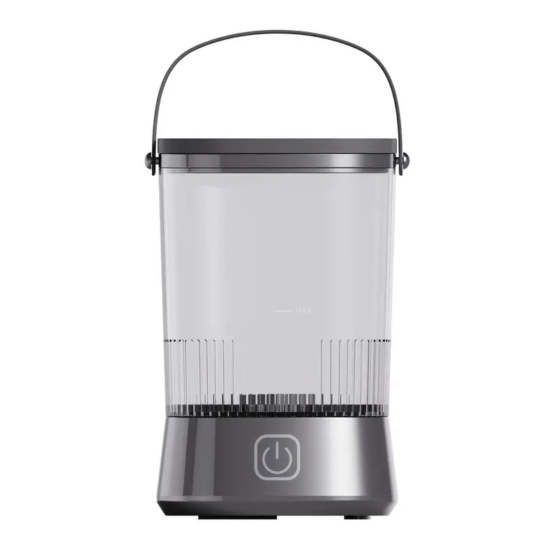 Elektromos sminkecset tisztító vödrös kialakítás, kéz nélküli használat, 300 ml kapacitás