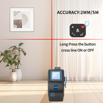 Măsurător laser 3 în 1 cu bandă de oțel, rangefinder laser, seria XNS7AP, decor interior