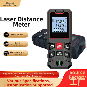 Prenosný laserový merač vzdialenosti 80 m, určený do interiérov aj exteriérov, séria laserových meracích prístrojov, viacúčelový inteligentný merač vzdialenosti