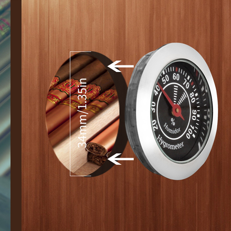 Umidimetru pentru țigări, cutii de pian și dulapuri, cu design rezistent la vânt, depozitare decorativă și logo personalizat pentru uz casnic