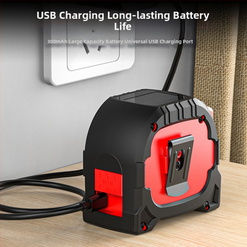 Yuxin Laserový merač vzdialenosti – Tri v jednom infračervené elektronické meranie pre malé miestnosti