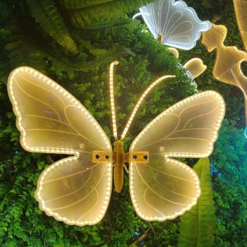 LED leptir rasvjeta za krajolik IP65, dinamično osvjetljenje, ABS kućište, ugradnja u tlo