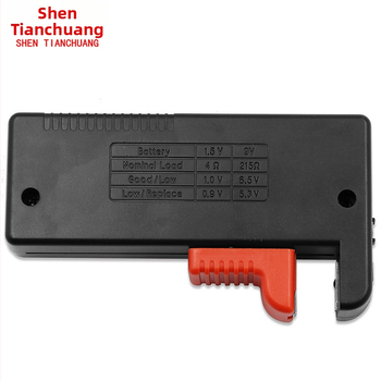 BT-168D Digitálny merací prístroj napätia batérií No.5 a No.7 nabíjateľné batérie, rozsah 12V