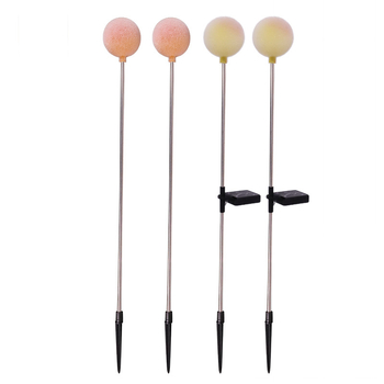 Solarna krajinska svjetiljka s oblikom cvijeta, LED, gumeni kućište, IP65, model LW-4