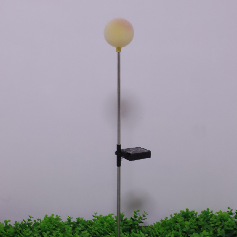 Solarna krajinska svjetiljka s oblikom cvijeta, LED, gumeni kućište, IP65, model LW-4