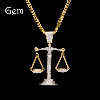 Vaskist kaelakee tsirkooniga, hip-hop stiil, unisex, isikupärastatud trend, kaubamärk Hip hop ancient cuteness