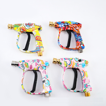 2104 Πιστόλι Υψηλής Πίεσης Πλυσίματος Αυτοκινήτου – κεφαλή από χαλκό/ανοξείδωτο χάλυβα, λαβή από πλαστικό, εμβέλεια ψεκασμού 10 μ., πίεση 150 bar