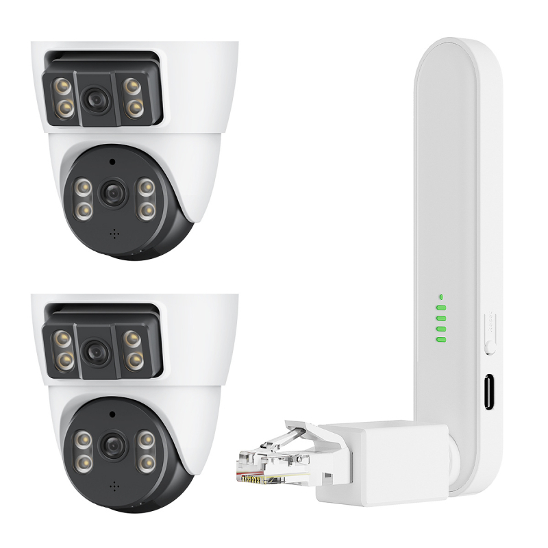 Xiaovv PTZ beltéri felügyeleti kamera – 355° vízszintes forgás, 90° függőleges forgás, mennyezeti felület, DC5V, ABS ház