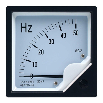 CHKL 6L2 Frekvenčný merač: 0-50 Hz, vstup DC 10 V, meranie 4-20 mA prúdu a napätia