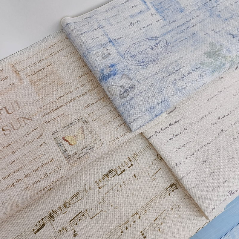 Keresztszemes pamut szövet, 14/28/32 ct, keresztszemes hímzéshez, modern minimalista stílus