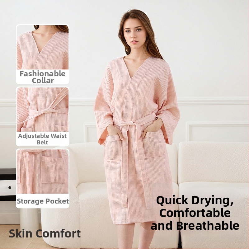 Župan z polyesteru a bavlny, 65% bavlna, unisex, jeseň